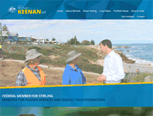 Tablet Screenshot of keenan.net.au
